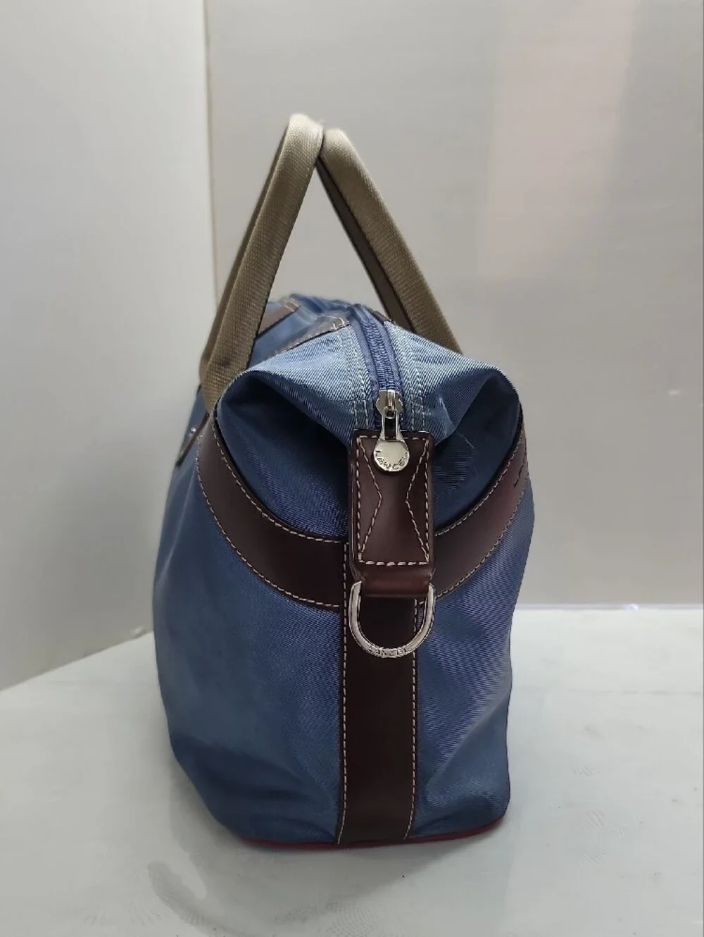Lancel Nylon Travel Bag